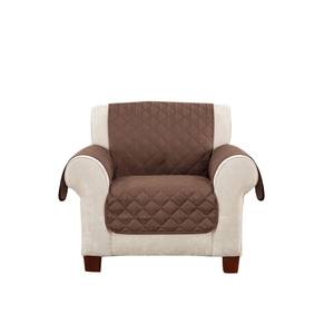 SureFit Chocolate Nonslip Recliner Chair Cover - SF48291