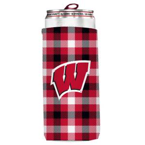 Logo Badgers Tall Boy Koozie