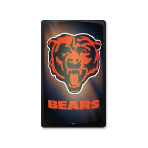 NFL Fan Creations Chicago Bears 6x12 Fans Welcome Wood Sign