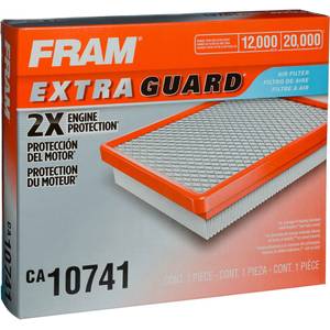 FRAM CA2611 Extra Guard Heavy Duty Round Plastisol Air Filter CA2611FTA 