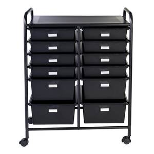 Honey Can Do 3 Drawer Rolling Storage Cart - CRT-02215