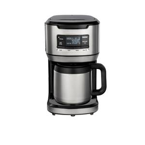 Mr. Coffee, MFEFTX41NP, 12-Cup Programmable Coffeemaker, 1,  Black,Gray,Stainless Steel 