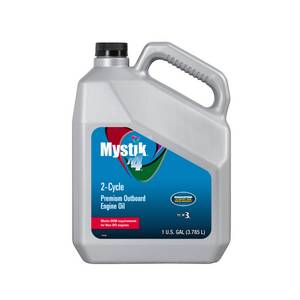 Mystik 1 Gal JT-4 2-Cycle Premium Outboard Motor Oil
