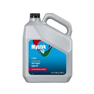 Mystik 1 Gal JT-4 2-Cycle Sea and Snow 2 Cycle Motor Oil