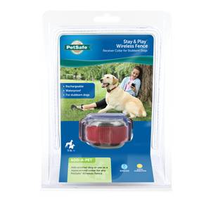 Pet Safe Extra Collar Receiver for Stay & Play Wireless Fence System