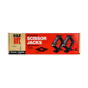 Camco 2-Pack EAZ-LIFT Leveling Scissor Jack - 48830 | Blain's Farm