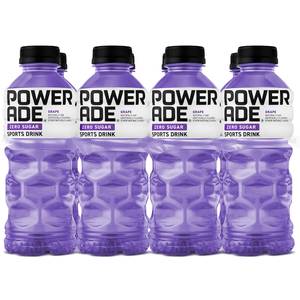  Powerade Zero Fruit Punch, 20 oz Bottle (Pack of 8) : Sports  Drinks : Grocery & Gourmet Food