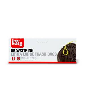 Hefty Ultra Strong Drawstring Bags, Extra Large Trash, Fabuloso Scent, 33 Gallon, Mega Pack - 40 bags