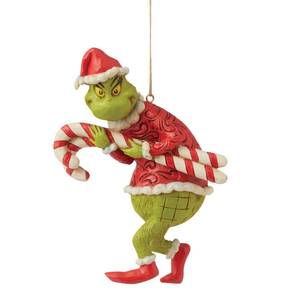 Jim Shore Dr. Seuss Grinch in Red Truck Ornament