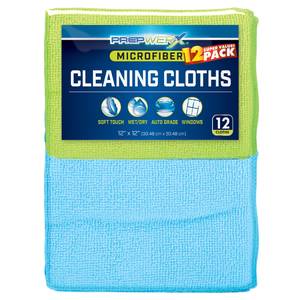 Prep Werx 12-Count Microfiber Cleaning Cloths - Microfiber Towels