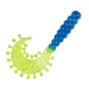 Tickle Tail 2 Blue Silver Chartreuse Triple - 2TL10-890