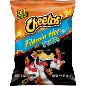 Cheetos® Puffs Honey BBQ Cheese Flavored Snacks 9 oz. Bag