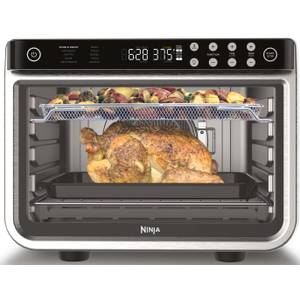 Ninja Foodi XL Pro Air Fry Oven DEMO REVIEW CLEANING 