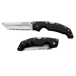 VOYAGER XL TANTO POINT - SERRATED