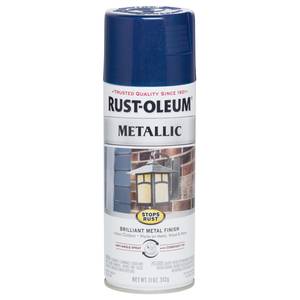 Rust-Oleum 12 oz Universal Metallic Black Stainless Steel Spray
