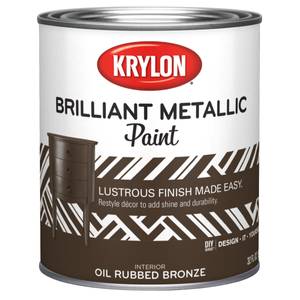 Krylon K01406 Brilliant Metallic Metallic Spray Paint Silver 11 Ounce:  Metallic Spray Paints (724504014065-1)