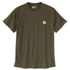Carhartt Men's Force Relaxed Fit Midweight Short-Sleeve Pocket T-Shirt -  104616N04-S