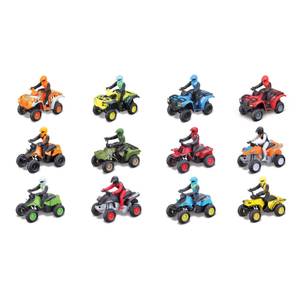 Supercross, Authentic 5-Pack of 1:24 Scale Die-Cast Motorcycles with Rider  Figure, Toy Moto Bike for Kids and Collectors Ages 3 and up, Small