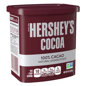 Hershey's 8 oz Naturally Unsweetened Baking Cocoa