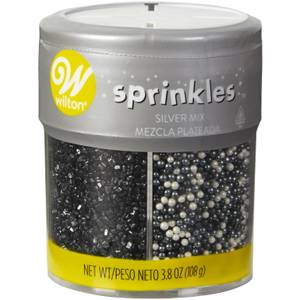 Gold and Pearl Sprinkle Mix - 3.8 oz jar