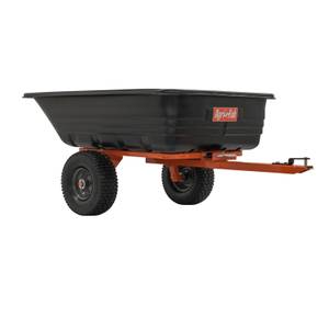 Gorilla Carts 10 cu. ft. 600 lb. Capacity Evolution Poly Yard Cart