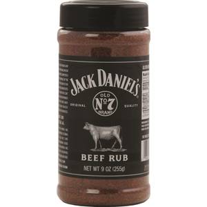 Jack Daniels 9 oz Barbecue Beef Rub