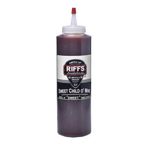 Riffs 16 oz Sweet Child O'Mine BBQ Sauce
