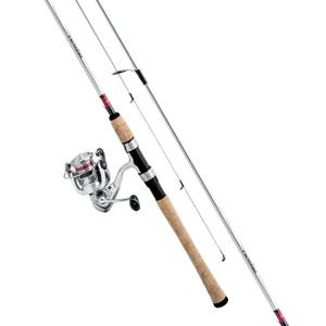 Bass Pro STAMPEDE Rod and Reel Combo. Open Face on a 7Ft Medium Action