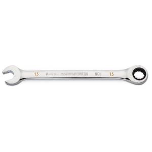 13 MM Double Head Spanner Wrench, 12 Point Combination, Grip Tight Tools