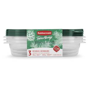 TakeAlongs Food Prep Containers, 4.7 Cup, 4-Pk.