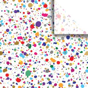 Jillson & Roberts 30 x 5' Roll Rainbow Birthday Wrapping Paper