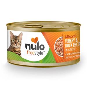 NULO Minced Turkey & Duck Recipe for Cats, 3 oz