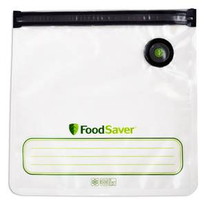 FoodSaver FreshSaver Gallon-Size Zipper Bags, 12-Count