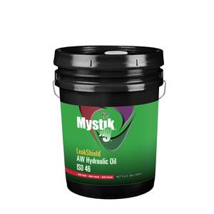 Mystik 5 Gal JT-9 LeakShield AW Hydraulic Oil ISO 46