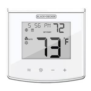 Black+Decker BDXSKSW01 Smart Home Kit with Smart Thermostat, Light