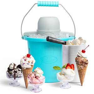 Nostalgia 4 Quart Old Fashioned Ice Cream Maker