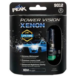 Peak 2-Pack 9012 PowerVision Xenon Bulbs
