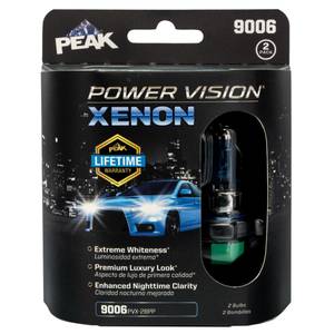 Peak 2-Pack 9006 PowerVision Xenon Bulbs
