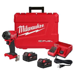 M18 Compact Brushless 1/4" Hex Impact Driver Kit