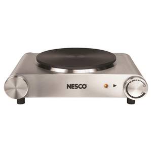 Salton Portable Double Cooktop - Stainless Steel