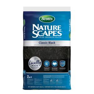 Scotts 2 cu. ft. Classic Black Nature Scapes Color Enhanced Mulch