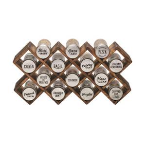 Kamenstein 16-Jar Warner Revolving Countertop Spice Rack Organizer -  5134680