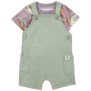 Carter's Infant Girl's 2-Piece Bodysuit Pineapple Shorts Set