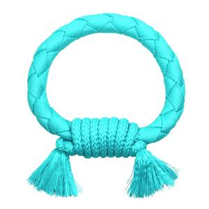 PLAYOLOGY Scented Dual Layer Ring Dog Toy, Medium, Peanut Butter