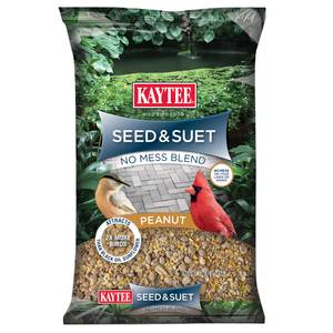 Kaytee Seed & Suet No Mess Peanut Blend, 10 lb