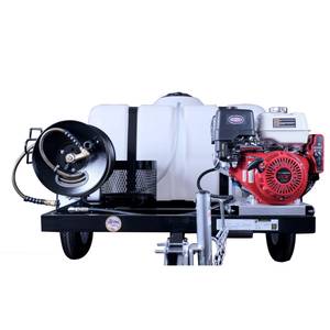 4200 PSI at 4.0 GPM HONDA GX390 with AAA Industrial Triplex Pump Cold Water Gas Pressure
