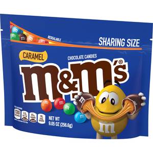 M&M'S Caramel Cold Brew Chocolate Candy, Sharing Size - 9.05 oz 