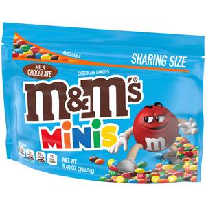M&M'S MINIS Red, White & Blue Milk Chocolate Candy, Sharing Size, 10.1 oz  Bag, Shop