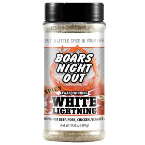 Boars Night Out White Lightning With Double Garlic Butter BBQ