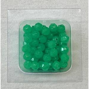 Howie 50-Count 6mm Chartreuse Bead - HF-50021